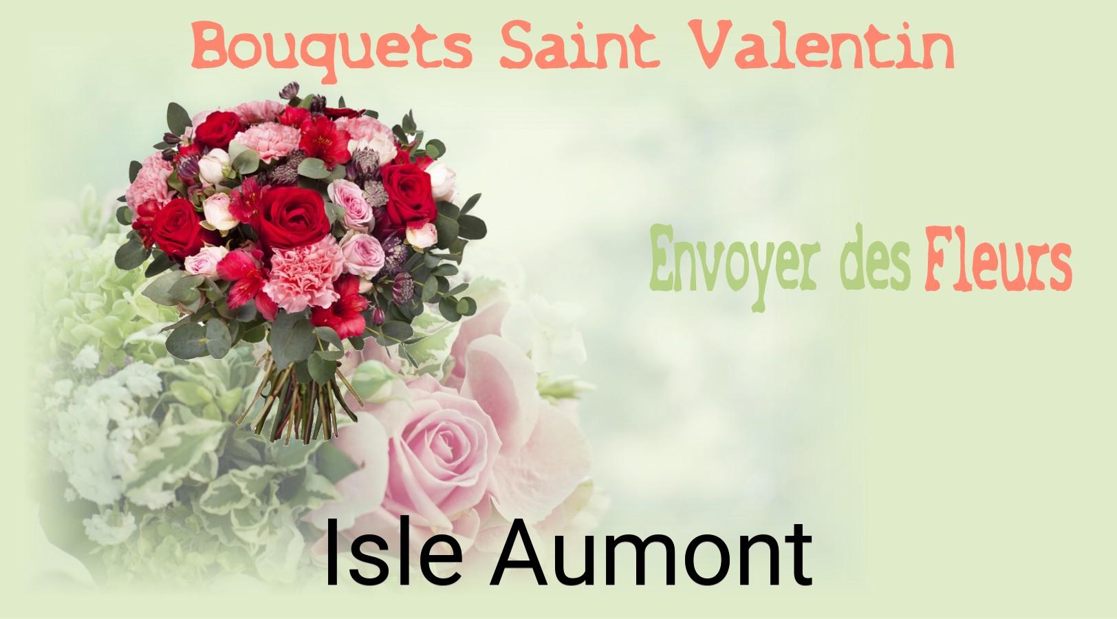 Roses de Saint-Valentin livrées à Isle-Aumont